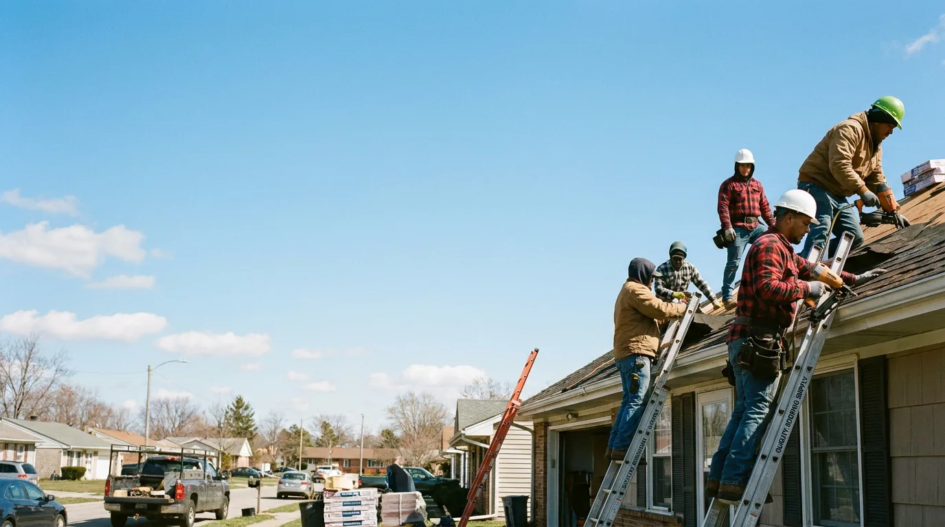 Roofing in Girard, IL near me